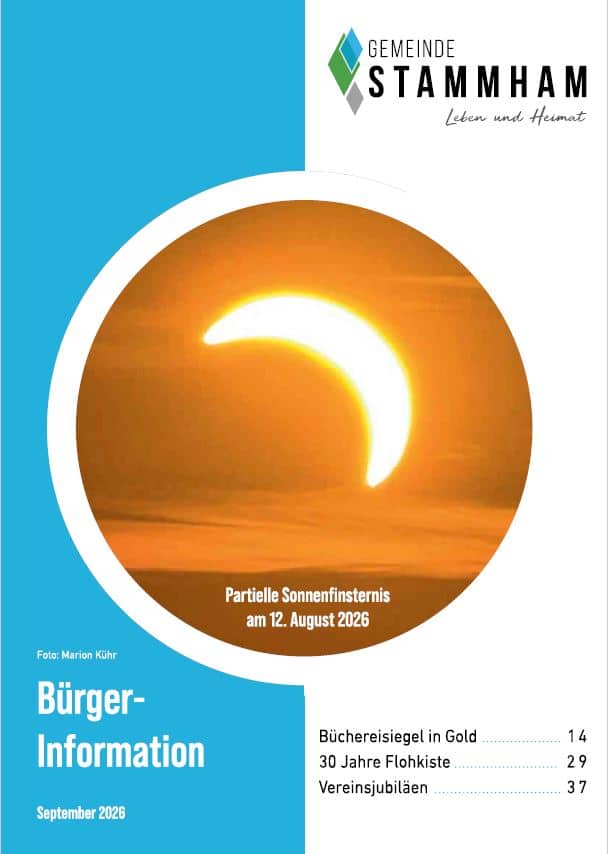 Bürgerinfo September 2026 online